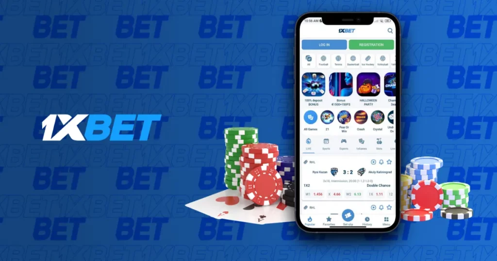 1xBet Mobile Application in Kenya