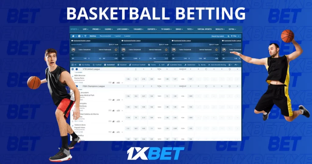 1xBet Basketball Kenya