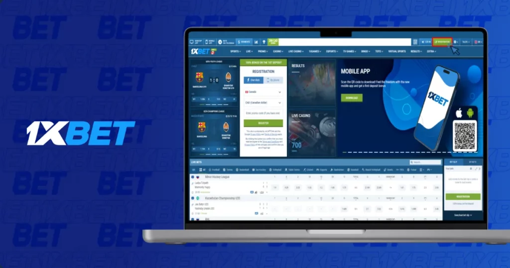 1xBet Kenya Registration