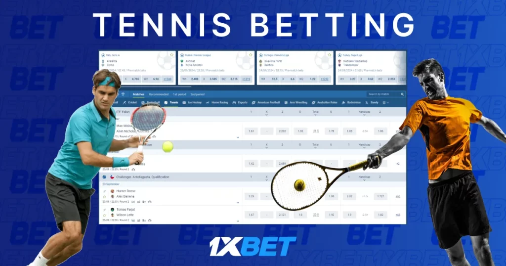 1xBet Tennis in Kenya